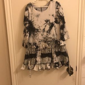 Isobella & Chloe tie dye dress